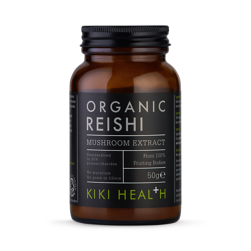 KIKI Health Reishi Mushroom Extract Powder 50g, UK version