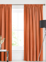 Next Paprika Orange Soho Made To Measure Curtains- Buy online at McGrocer