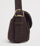 Sandro Paris suede shoulder bag medium (British brand)