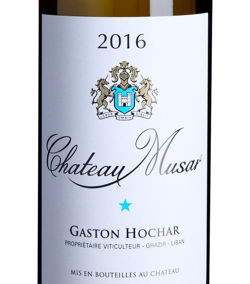 Chateau Musar Blanc 2018 Lebanese white wine (British brand)