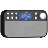 Bush digital DAB FM portable stereo radio black, UK version