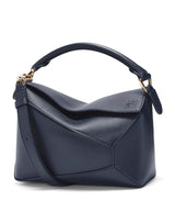 Harrods LOEWE Small Leather Puzzle Edge Top-Handle Bag- Buy online at McGrocer