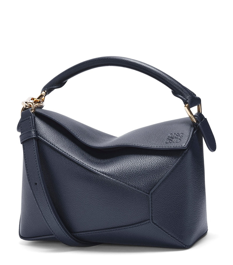 LOEWE small leather Puzzle Edge top-handle bag (British brand)