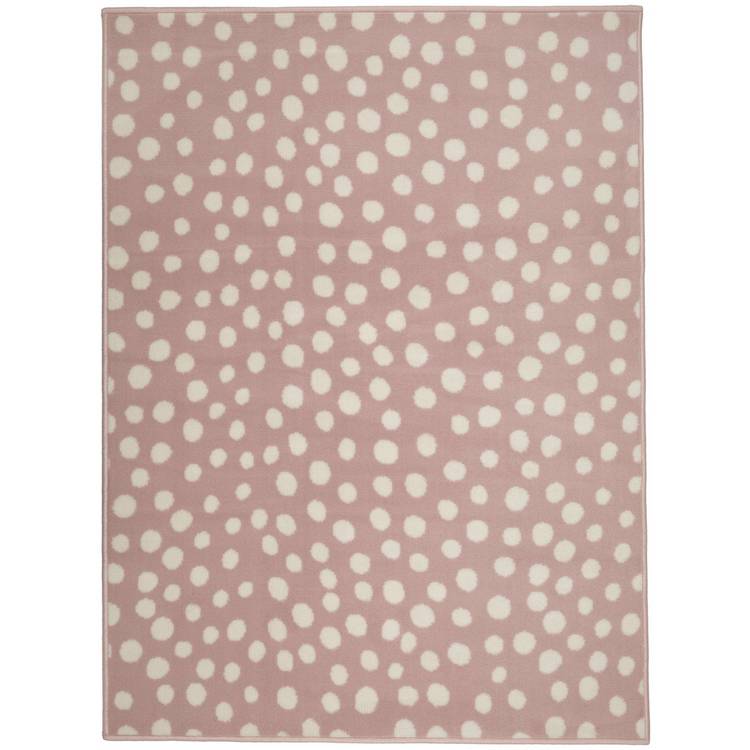 Homemaker spot pink cut pile rug 160x230cm (British brand)