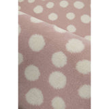 Homemaker spot pink cut pile rug 160x230cm (British brand)