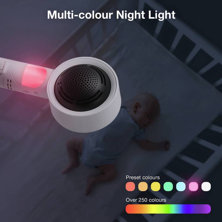 VTech smart Wi-Fi baby monitor 7 inch, imported from the UK