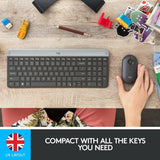 Logitech MK470 slim wireless keyboard and mouse combo, imported from the UK