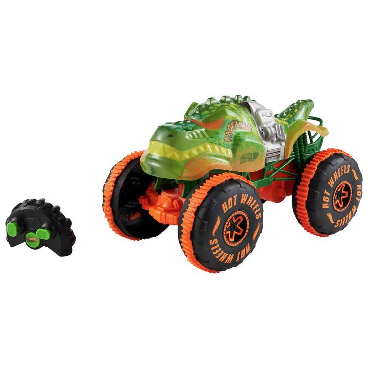 Hot Wheels Monster Truck Rageasaur 1:15 scale RC toy - British product