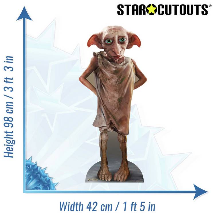 Star Cutouts Harry Potter Dobby cardboard cutout 98x42cm - British product