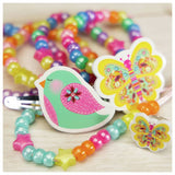 Galt Jewellery Craft Kit with beads and glitter glue, imported from the UK