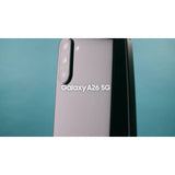 Samsung Galaxy A26 5G white 256GB smartphone, imported from the UK