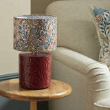 Habitat Morris & Co Golden Lily lamp Berry, imported from the UK