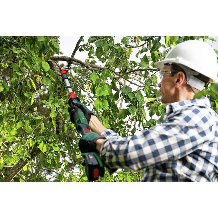 Bosch cordless pruner 18V with extension pole, imported from the UK