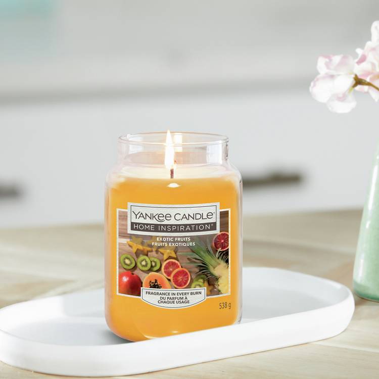Yankee Candle Exotic Fruits large candle (British brand)