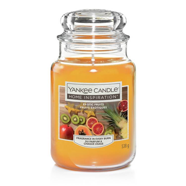 Yankee Candle Exotic Fruits large candle (British brand)