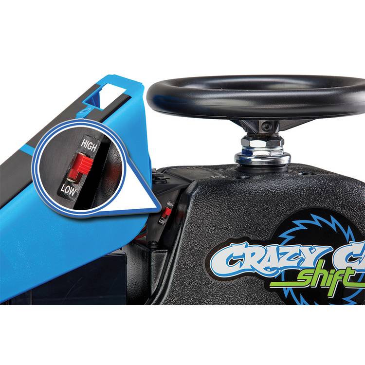 Razor Crazy Cart Shift electric go-kart Blue, UK version