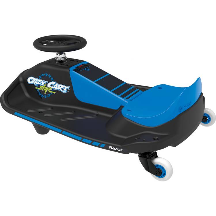 Razor Crazy Cart Shift electric go-kart Blue, UK version