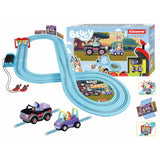 Carrera Bluey and Bingo slot racing set, UK version