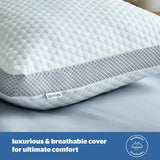Silentnight adjustable memory foam pillow, UK version