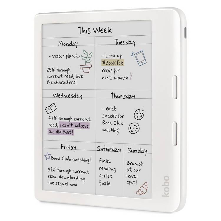 Kobo Libra Colour e-reader 32GB, imported from the UK