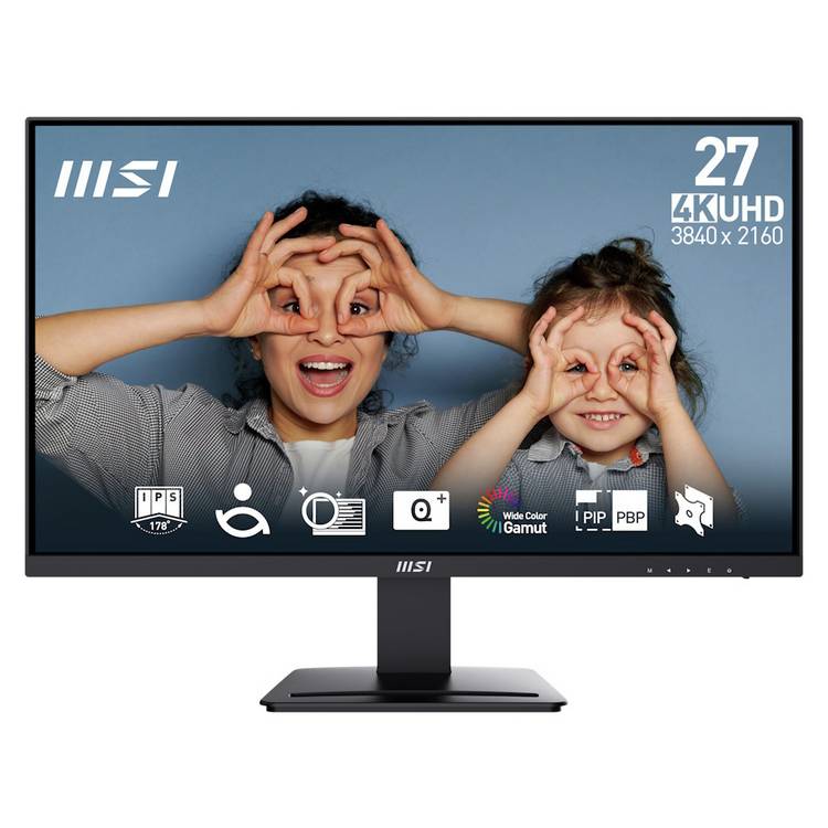 MSI Pro MP273U 27-inch 4K monitor, imported from the UK