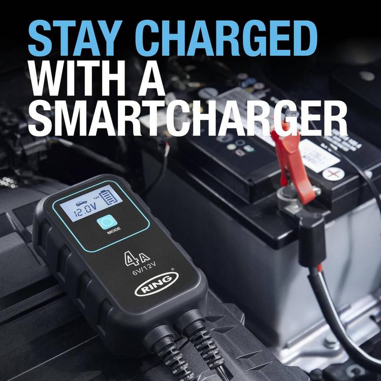 Ring Smartcharge4 smart battery charger, imported from the UK