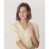 Olivia Burton gold-plated interlock necklace (British brand)