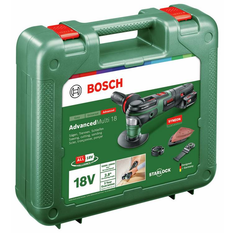 Bosch Advanced Multi 18 multitool, UK version