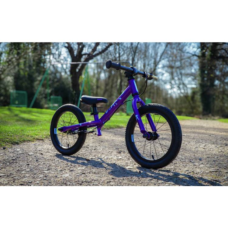 Squish kids balance bike purple 14 inch, UK version