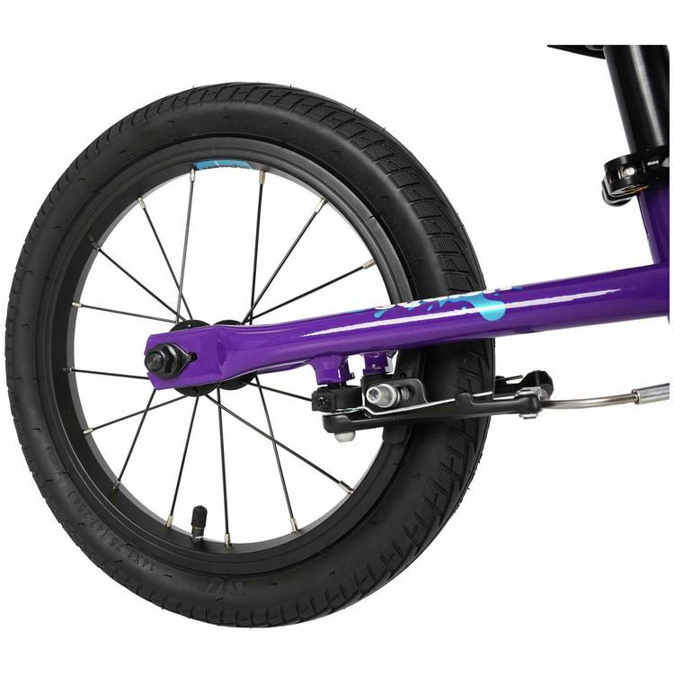 Squish kids balance bike purple 14 inch, UK version