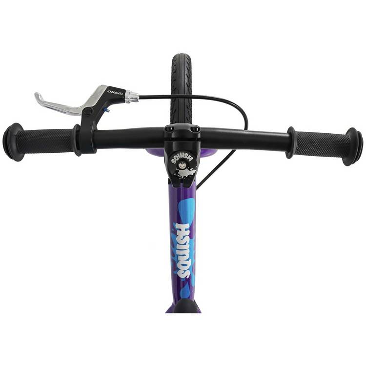 Squish kids balance bike purple 14 inch, UK version