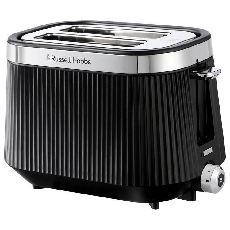 Russell Hobbs toaster 2 slice matte black, UK version