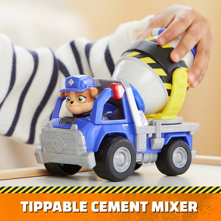 Rubble & Crew Mix's Mixing Truck vehicle, UK version