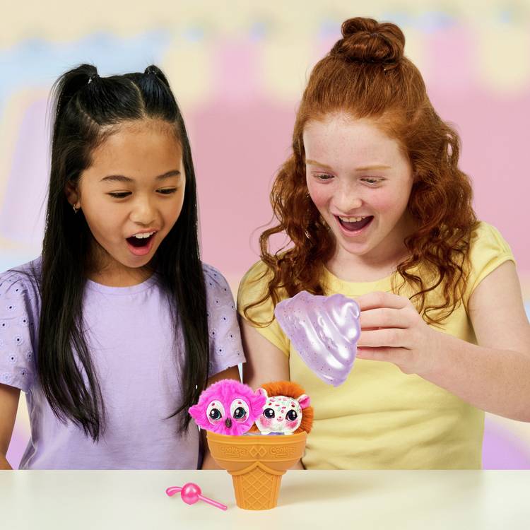 Cookeez Makery Yum Yumz twin pack plush toy, collectible scented pet (British brand)