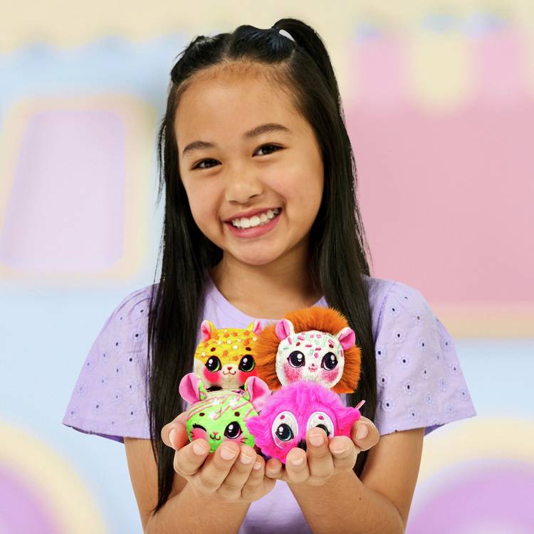 Cookeez Makery Yum Yumz twin pack plush toy, collectible scented pet (British brand)