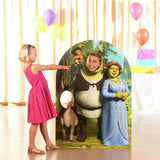 Star Cutout Shrek stand in child sized cardboard cutout (British brand)