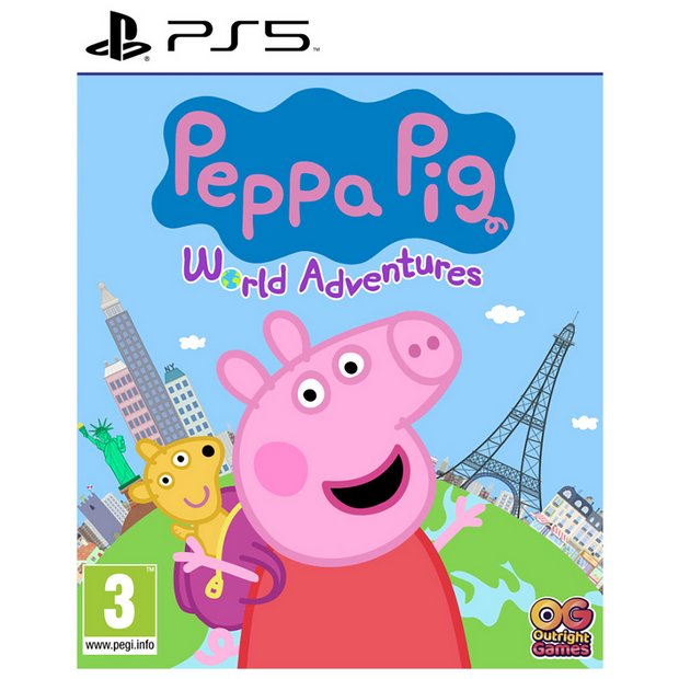 Peppa Pig World Adventures PS5 game (British brand)
