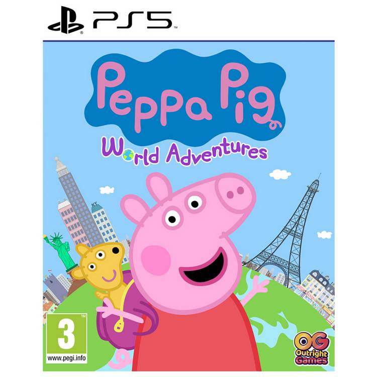 Peppa Pig World Adventures PS5 game (British brand)