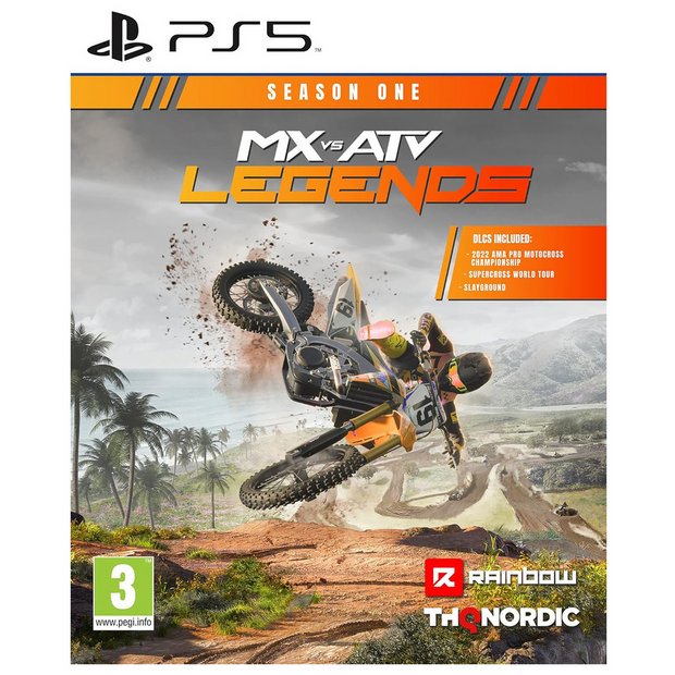 MX vs ATV Legends Season One PS5 game - British product