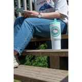 Hello Kitty soda cup green and white 850ml, imported from the UK