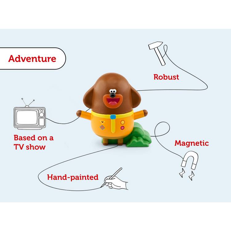 Tonies Hey Duggee audio character, imported from the UK