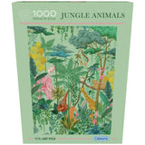 Gibsons jigsaw puzzle Jungle Animals 1000 piece - British product