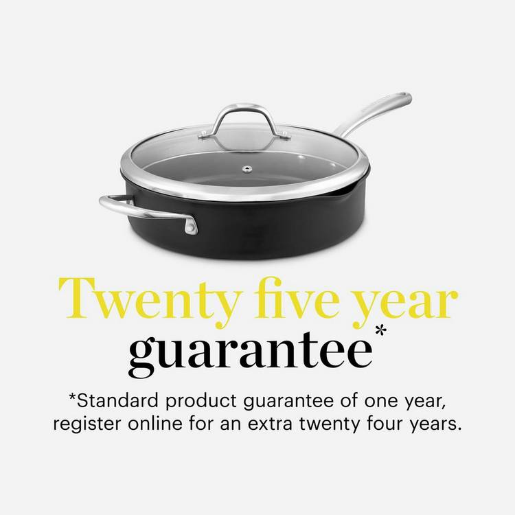 good FOOD hard anodised multi pan 28cm, imported from the UK