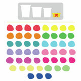 Play-Doh modeling compound set Rainbow Favors 50 tubs, UK version