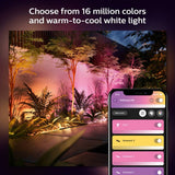Philips Hue smart linear outdoor light Black - British product