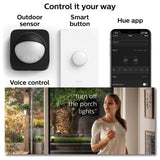 Philips Hue smart linear outdoor light Black - British product