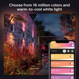Philips Hue Appear outdoor wall light pack of 2, UK version