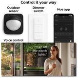 Philips Hue Appear outdoor wall light pack of 2, UK version