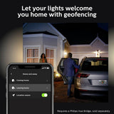 Philips Hue Appear outdoor wall light pack of 2, UK version
