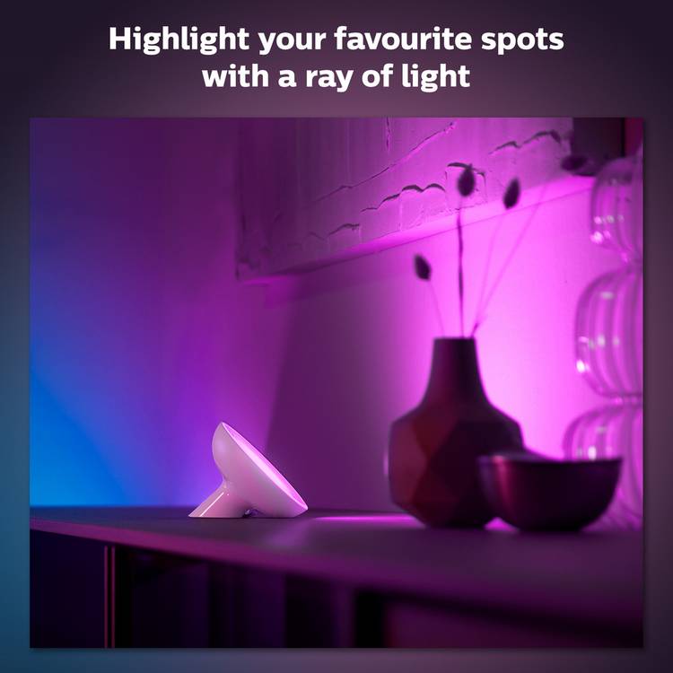 Philips Hue Bloom smart table lamp black, imported from the UK